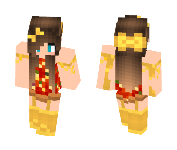 Pizza / Pasta Girl - Girl Minecraft Skins - image 1