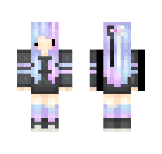 Lil' Pastel Goth Sweetie - Female Minecraft Skins - image 2