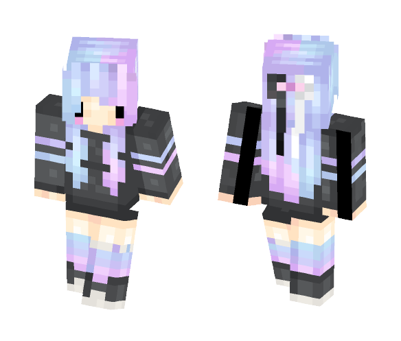 Lil' Pastel Goth Sweetie - Female Minecraft Skins - image 1