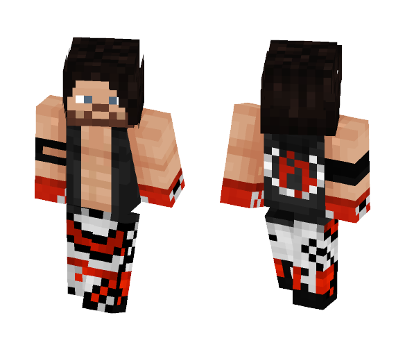 AJ Styles (WrestleMania 32 Attire) - Male Minecraft Skins - image 1
