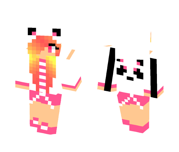 Summer Panda - Female Minecraft Skins - image 1