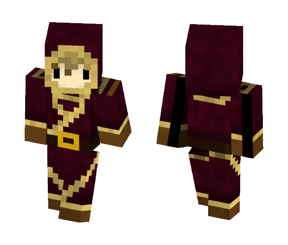 The Hooded Mage - Female Minecraft Skins - image 1