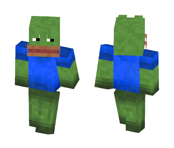 Sad Frog - Male Minecraft Skins - image 1