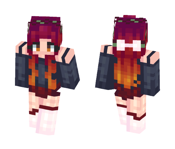 What's up people, satan's back. - Female Minecraft Skins - image 1
