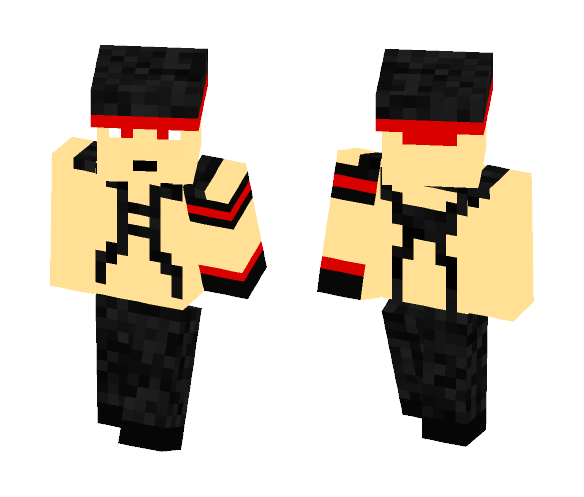 light armour (red) - Male Minecraft Skins - image 1