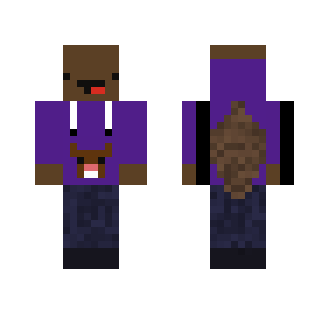 Derp Squirrel In Purple hoodie - Male Minecraft Skins - image 2