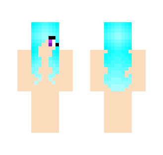 Blue hair base - Female Minecraft Skins - image 2