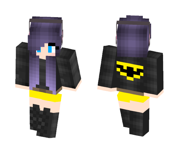 Bat girl ???? - Girl Minecraft Skins - image 1