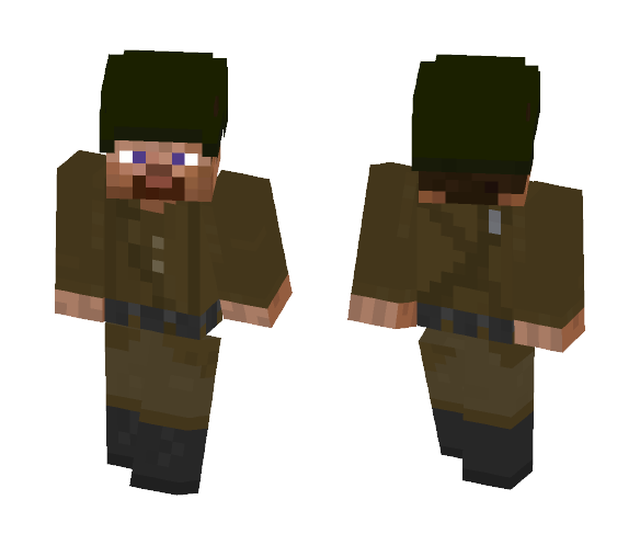 WWII Soldier - Male Minecraft Skins - image 1