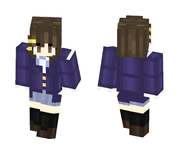 K-On- Yui Hirasawa - Female Minecraft Skins - image 1