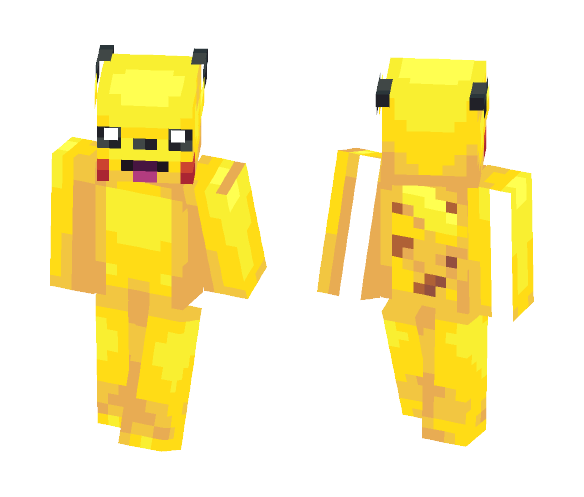 Pikachu - Male Minecraft Skins - image 1