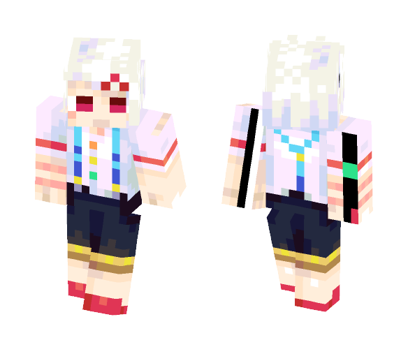 Juuzou (better in 3D) - Male Minecraft Skins - image 1