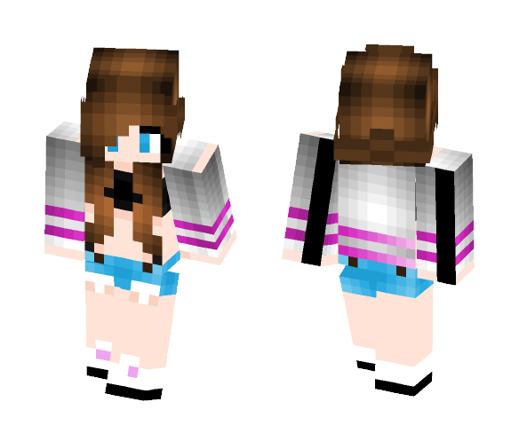 jersey girl - Girl Minecraft Skins - image 1