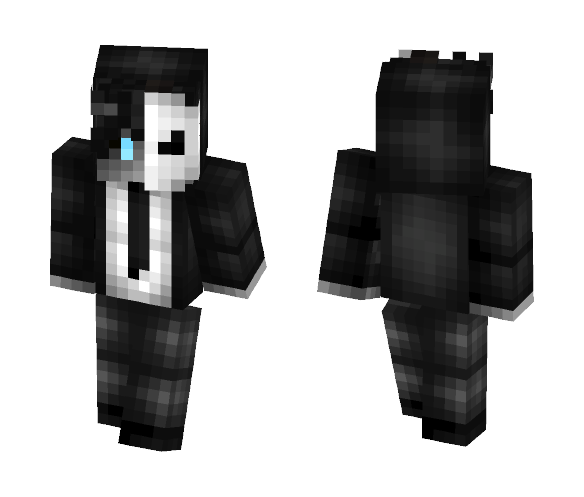 ~Hello darkness my old friend~ - Male Minecraft Skins - image 1