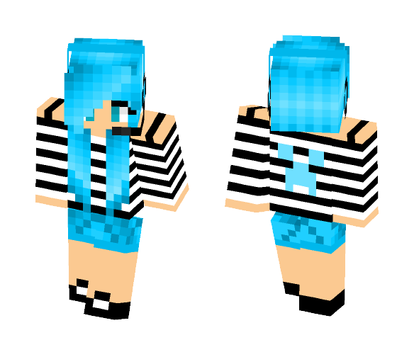 Ice Ice Gamer! XD - Female Minecraft Skins - image 1