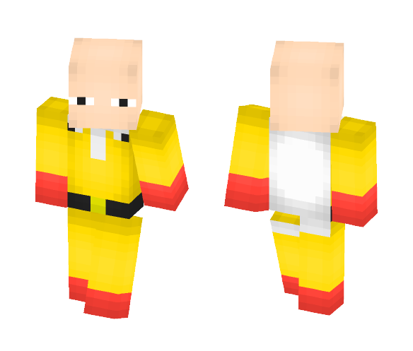 Saitama (One punch man) - Male Minecraft Skins - image 1