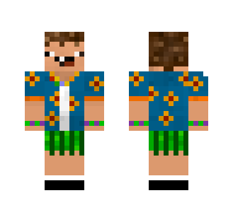 Hawaii Joey! - Male Minecraft Skins - image 2