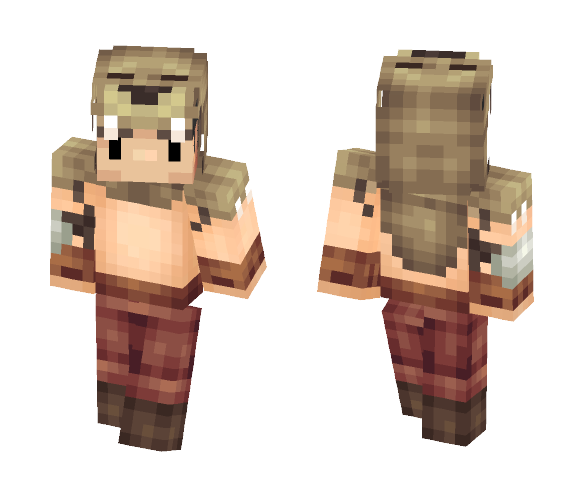 My Take Of a Cave Man - Male Minecraft Skins - image 1