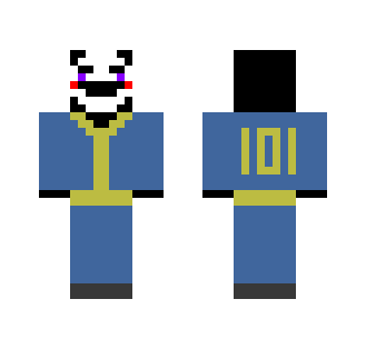 vault-puppet (fallout and fnaf mix) - Interchangeable Minecraft Skins - image 2