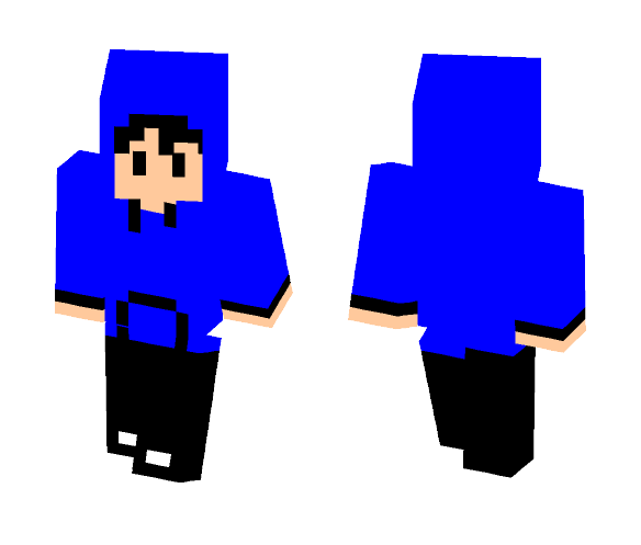 Trying new eyes + hoodie - Male Minecraft Skins - image 1