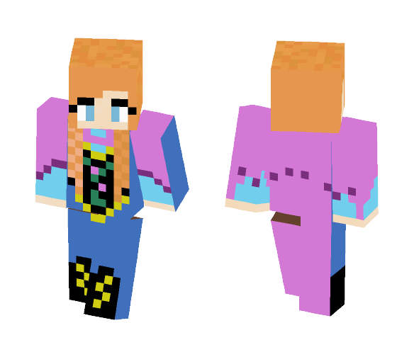 anna 1 - Female Minecraft Skins - image 1