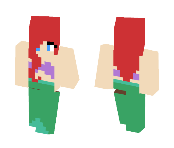 ariel the mermaid - Female Minecraft Skins - image 1