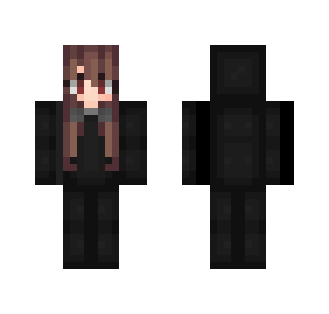 yѳѳℓi // Black onesie thing - Female Minecraft Skins - image 2