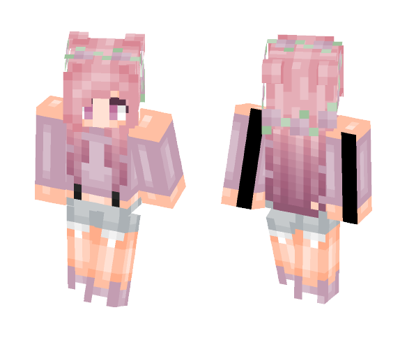 Pastel Rose - Female Minecraft Skins - image 1