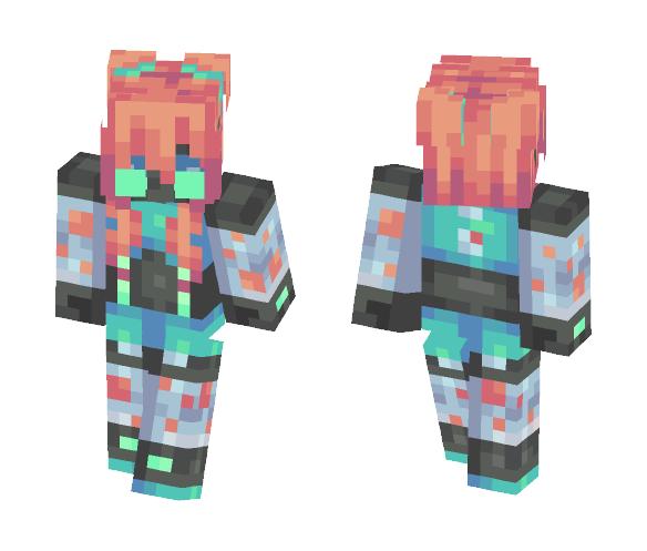 ℙ¥ηℯ| Lava Lamp - Female Minecraft Skins - image 1