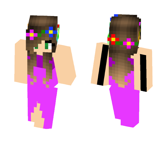 CITY TOWN GIRL - Girl Minecraft Skins - image 1
