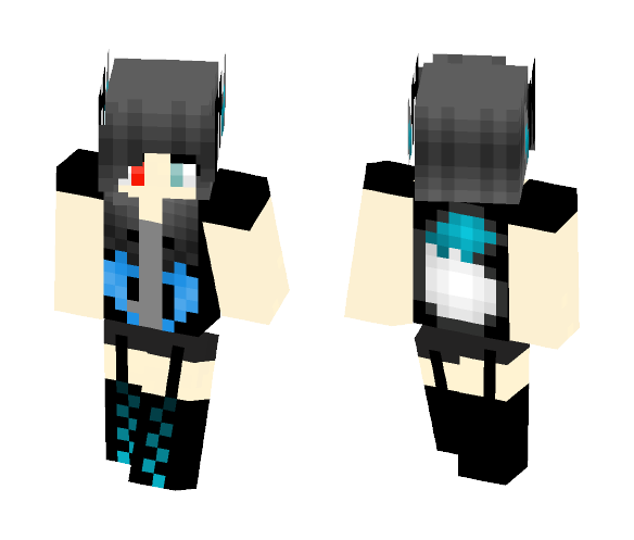 Shadow_maid_girl - Female Minecraft Skins - image 1