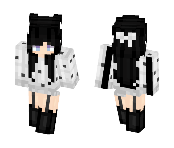 Midnight girl - Girl Minecraft Skins - image 1