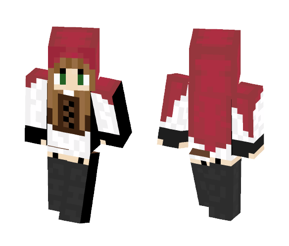red riding hood - Female Minecraft Skins - image 1