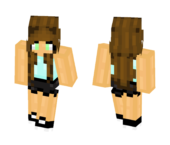 How do I look? FABULOUS ~Snowy~ - Female Minecraft Skins - image 1