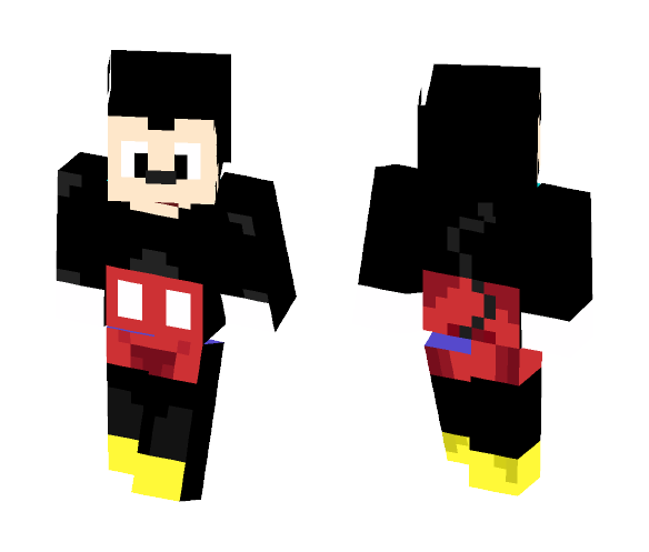 modern mickey mouse - Male Minecraft Skins - image 1