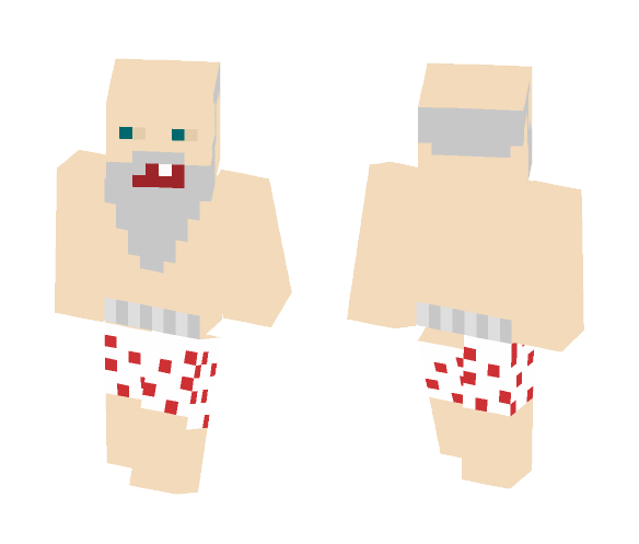 bum in undies - Male Minecraft Skins - image 1