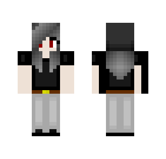 Vampire girl with beanie - Girl Minecraft Skins - image 2