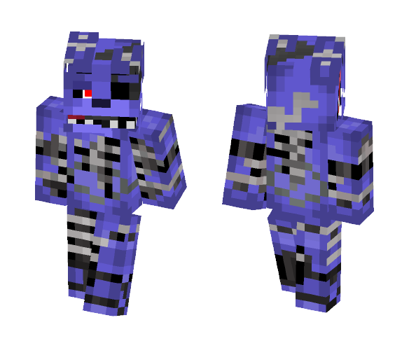 Blooney (FNaF) (custom) (mangeled) - Male Minecraft Skins - image 1