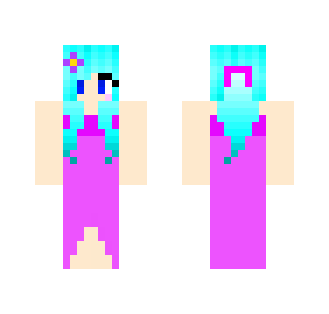 Mermaid Human Girl - Girl Minecraft Skins - image 2