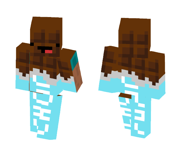 milk chocolate bar - Male Minecraft Skins - image 1