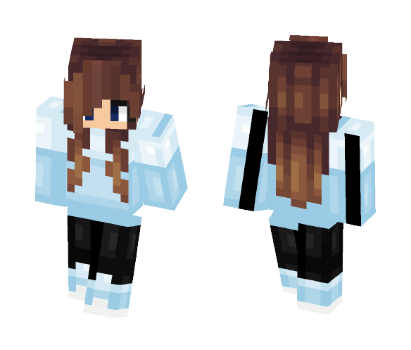 Blue x3 ~ _кєภzเเє_ - Female Minecraft Skins - image 1