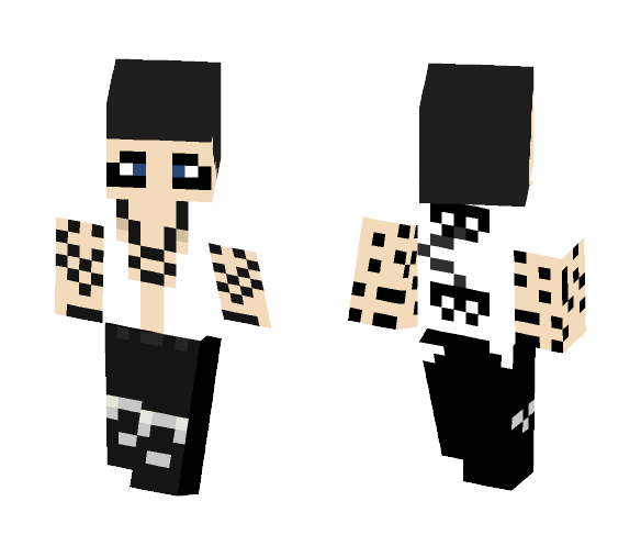 andy biersack - Male Minecraft Skins - image 1