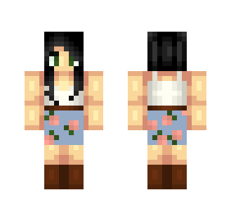 Flower Dress - Female Minecraft Skins - image 2