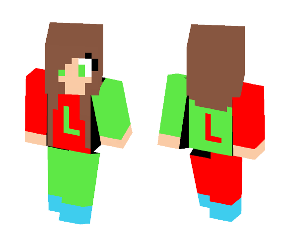 Lovly World Uniform For Girls - Female Minecraft Skins - image 1