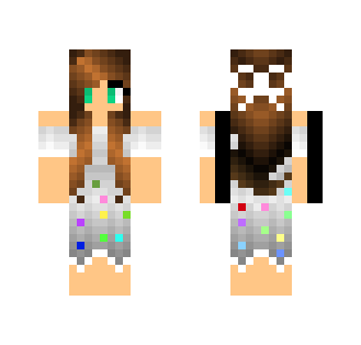 Girl in pretty dress - Girl Minecraft Skins - image 2