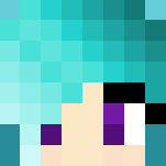 Blue Hair Base 2 - Female Minecraft Skins - image 3