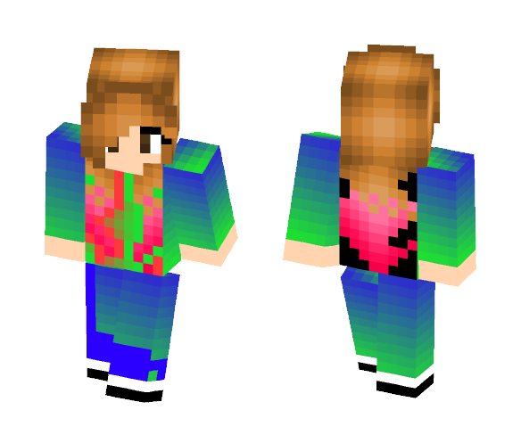 Teenager Girl - Girl Minecraft Skins - image 1
