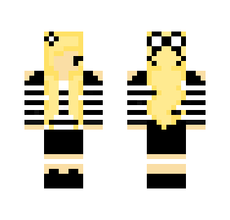 Chibi Sweater Chick - Female Minecraft Skins - image 2
