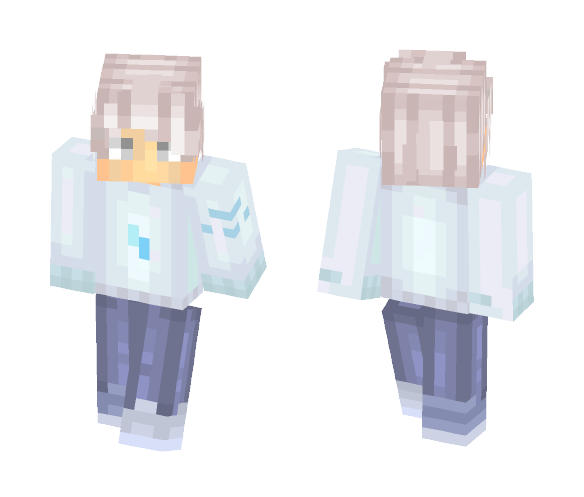 White Hair Sort of Pastel? - Male Minecraft Skins - image 1