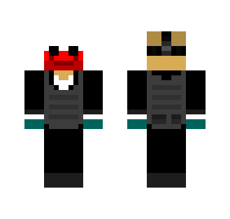 Payday2 Wolf - Male Minecraft Skins - image 2